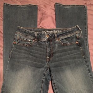 💗 AEO Kick Boot Cut Super Stretch Jeans